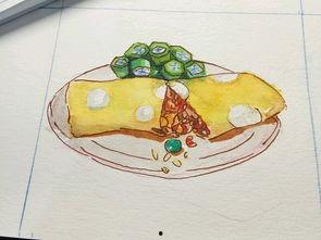 水彩直播吃瓜,一场别开生面的吃瓜盛宴